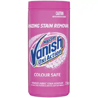 Woolworths Vanish Stain Remover Powder 2 kg offer