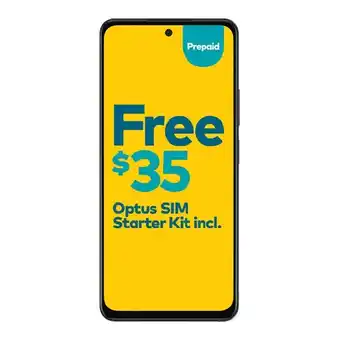 Woolworths Optus Oppo A58‡ offer