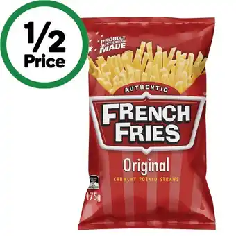 Woolworths French Fries Crunchy Potato Straws 175g offer
