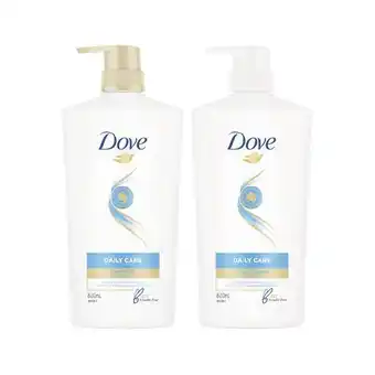 Woolworths Dove Shampoo or Conditioner 820ml offer