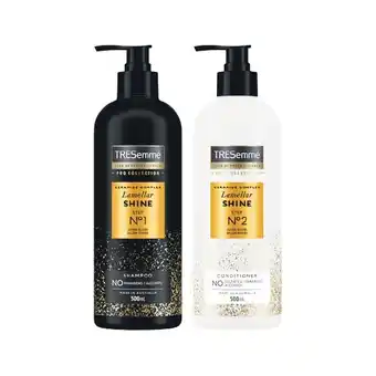 Woolworths TRESemme Lamella Shampoo or Conditioner 500ml offer