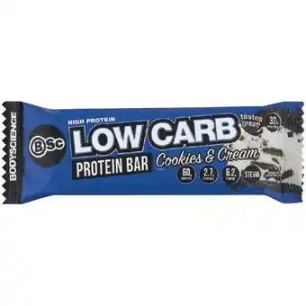 Woolworths BSc High Protein Low Carb Bar 45 -60g^ offer