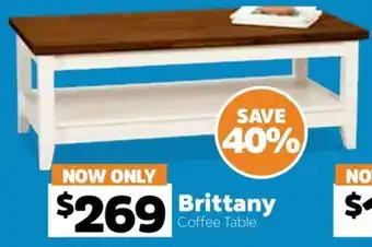 ComfortStyle Furniture & Bedding Brittany Coffee Table offer