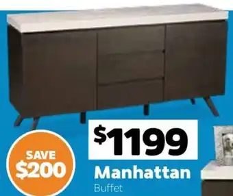 ComfortStyle Furniture & Bedding Manhattan Buffet offer