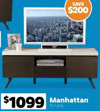 ComfortStyle Furniture & Bedding Manhattan TV Unit offer