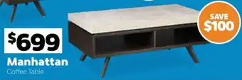 ComfortStyle Furniture & Bedding Manhattan Coffee Table offer