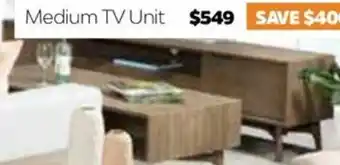 ComfortStyle Furniture & Bedding Medium TV Unit offer