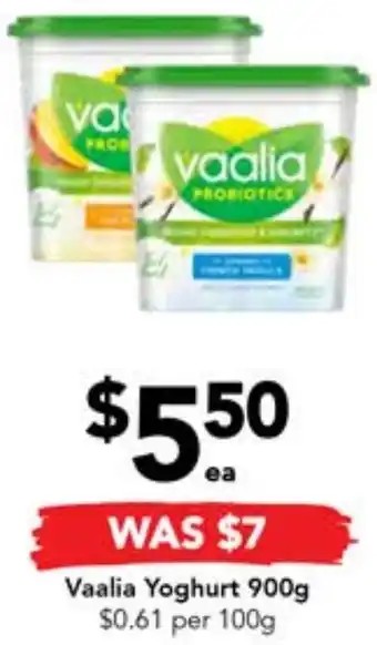Drakes Vaalia Yoghurt 900g offer