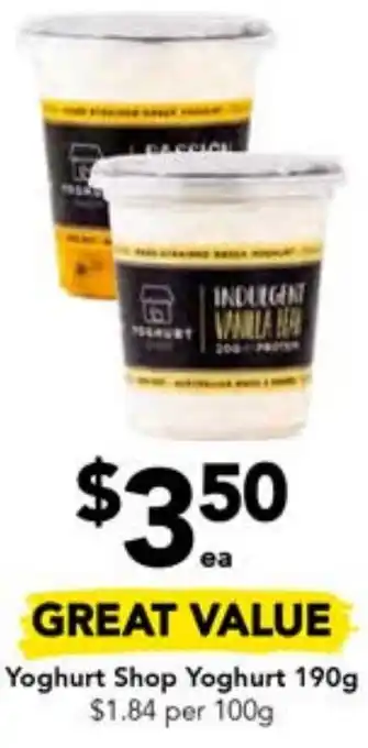 Drakes Yoghurt Shop Yoghurt 190g offer