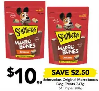 Drakes Schmackos Original Marrobones Dog Treats 737g offer