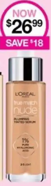 LOREAL true match nude Plumping Tinted Serum