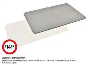 Coles Casa Blanc Bathroom Mat offer