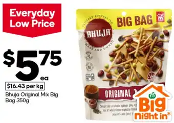 Woolworths Bhuja Original Mix Big Bag 350g offer
