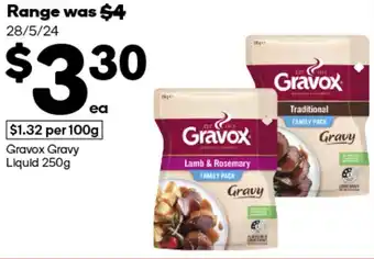 Woolworths Gravox Gravy Liquid 250g offer