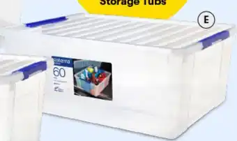 Woolworths Storage Tub 60-Litre - Clear offer