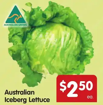 Spar Australian Iceberg Lettuce offer