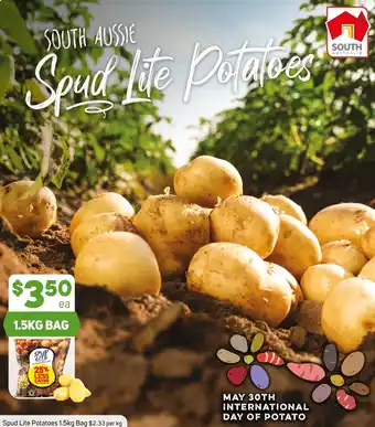 Foodland Spud Lite Potatoes 1.5kg Bag offer