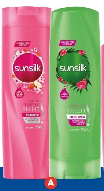 Foodland Sunsilk Shampoo or Conditioner 350ml offer