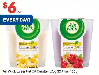 Foodland Air Wick Essential Oil Candle 105g offer