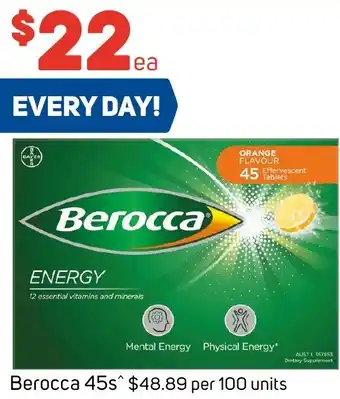 Foodland Berocca 45s offer