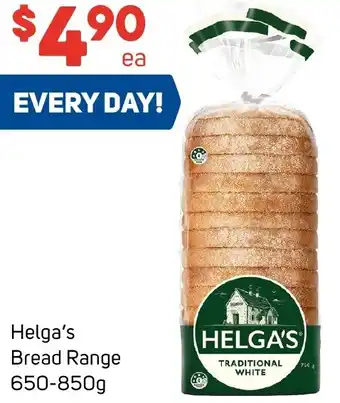 Foodland Helga's Bread Range 650-850g offer