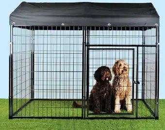 Cheap as Chips Black Pet Pen Cage offer