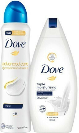 BIG W Dove Womens Duo offer
