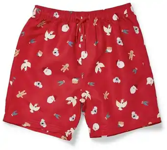 BIG W BIG W Kids Christmas Printed Shorts offer