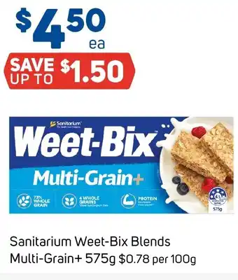 Foodland Sanitarium Weet-Bix Blends offer