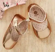 BIG W Dymples Soft Sole Dress Shoes - Gold offer