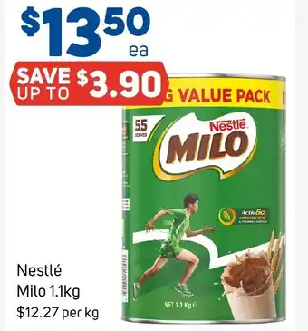 Foodland Nestlé Milo 1.1kg offer