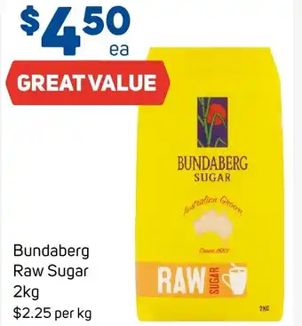 Foodland Bundaberg Raw Sugar 2kg offer