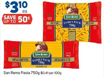 Foodland San Remo Pasta 750g offer