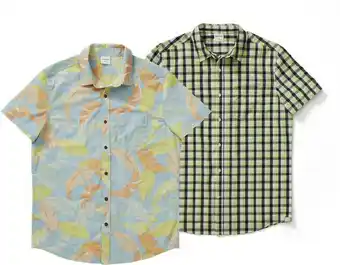 BIG W Brilliant Basics Mens Short Sleeve Organic Cotton Shirts offer