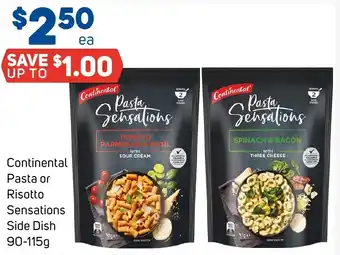 Foodland Continental Pasta or Risotto Sensations Side Dish 90-115g offer