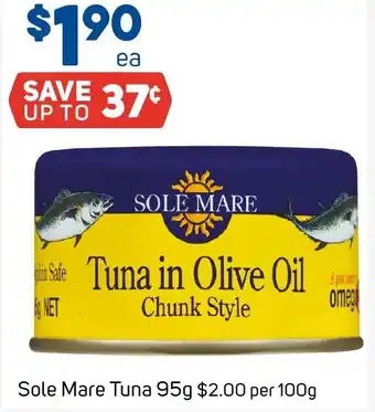 Foodland Sole Mare Tuna 95g offer