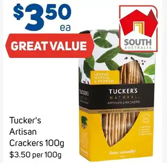 Foodland Tucker's Artisan Crackers 100g offer