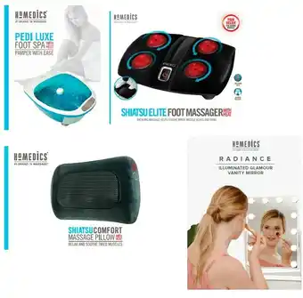 BIG W Selected Homedics offer