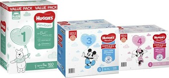 BIG W Huggies Mega Nappies offer