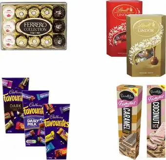 BIG W 1/2 Price on Selected Boxed Chocolate offer