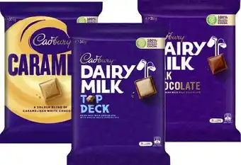 BIG W Cadbury Large Blocks 325g-360g offer