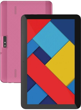 BIG W Laser 10-Inch Quad Core Tablet Pink and Flip Tablet Cover Bundle offer