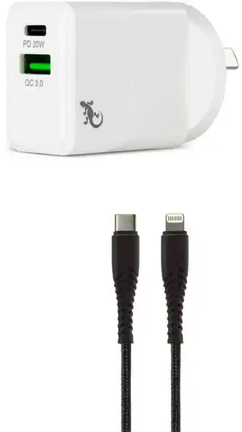 BIG W 30% off Gecko Leads and Power+ offer