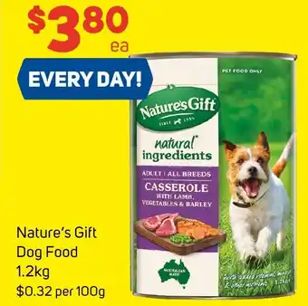 Foodland Nature's Gift Dog Food 1.2kg offer