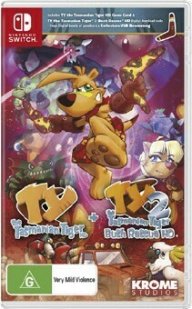 BIG W Nintendo Switch TY The Tasmanian Tiger + TY The Tasmanian Tiger 2: Bush Rescue offer