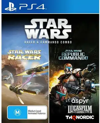 PS4 Star Wars Racer and Commando Combo