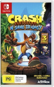 BIG W Nintendo Switch Crash Bandicoot N-Sane Trilogy offer