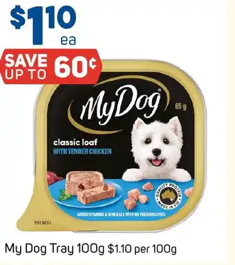 Foodland My Dog Tray 100g offer