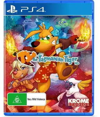 BIG W PS4 TY The Tasmanian Tiger offer