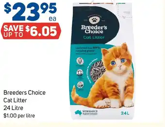 Foodland Breeder's Choice Cat Litter offer